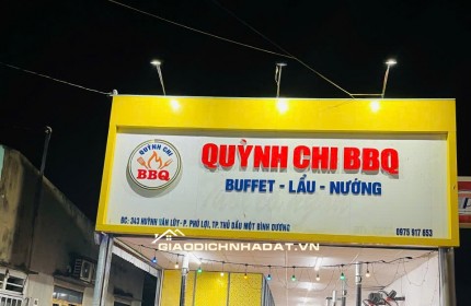 CHÍNH CHỦ CẦN SANG NHƯỢNG QUÁN BUFFET PHÚ LỢI - TP THỦ DẦU MỘT