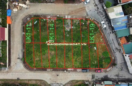 bán đất đấu giá chúc sơn chương mỹ 80m giá chúng thầu 86.496.000 đồng /m2