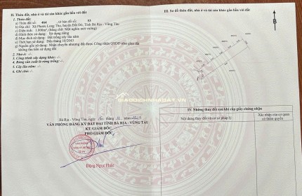CHủ cần tiền bán nhanh 1 sào đất CLN đối diện cổng chính khu công nghiệp