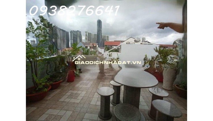 NHÀ 1 TRỆT 2 LẦU SÂN THƯỢNG 4PN 5WC 100m2 35tr/tháng