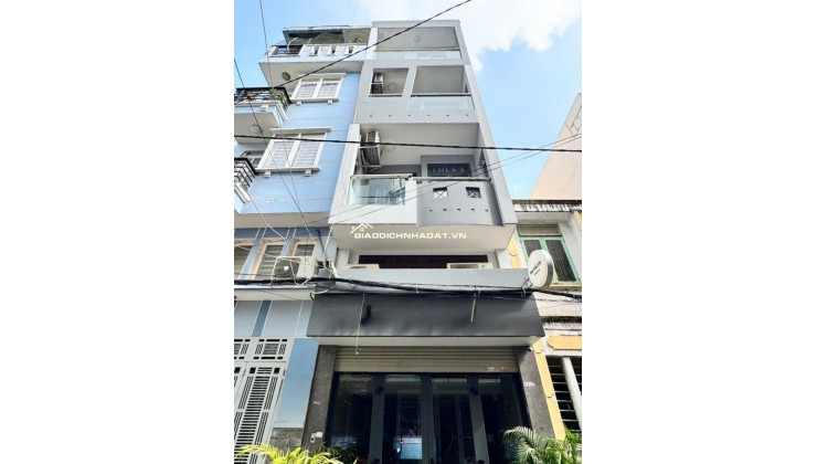 NHÀ HẺM XE HƠI- PHAN VĂN TRỊ- BÌNH THẠNH - 5 TẦNG BTCT- CHỈ 6.8 TỶ