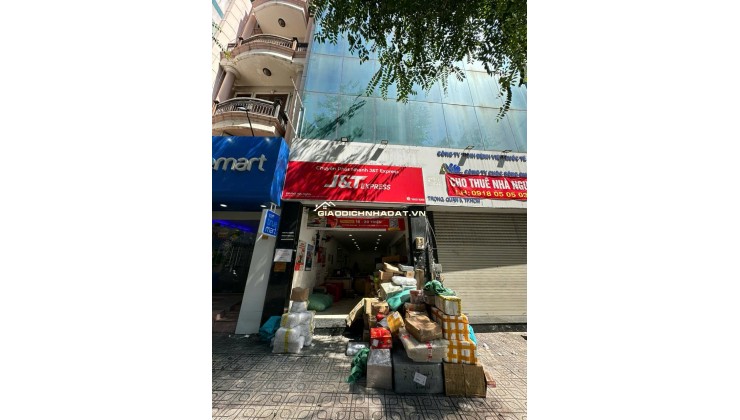 BÁN NHÀ MẶT TIỀN TRẦN BÌNH TRỌNG Q.5 – ĐANG CHO THUÊ JT EXPRESS 53TR/THÁNG