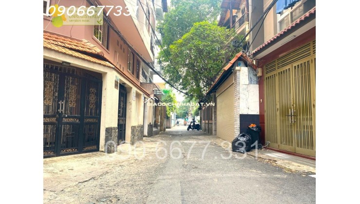PHÚ NHUẬN - KHU NGHỆ SỸ - MẶT TIỀN HẺM KINH DOANH 7.5M - NGANG GẦN 5M XE HƠI VÀO NHÀ