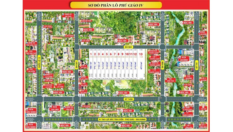 Còn 3 nền đất thổ cư gần KCN tại Bình Dương giá tốt, sổ sẵn, hợp xây phòng trọ