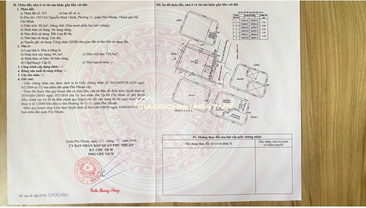 Bán Nhà Căn Hộ 7 Tầng Nguyễn Đình Chính, Full Khách Tây, Doanh Thu 120tr – Giá 31 Tỷ TL