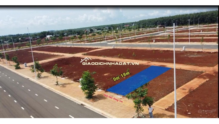 Mảnh đất lý tưởng để xây tổ ấm sát chợ Ngãi Giao, đường đôi 33m, dân cư đông, 1,8 tỷ TL