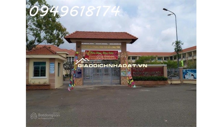 Đất mặt tiền Long Tân view mặt tiền đường lớn 12m, gần khu công nghiệp Đá Bạc, 300TR