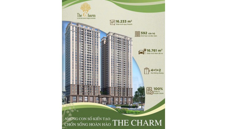Chung cư cao cấp  the CHARM an hưng hà đông hà nội