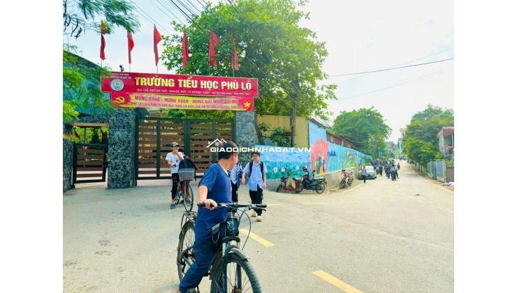 Bán đất thổ cư 2 mặt tiền tại thị trấn Phong Châu