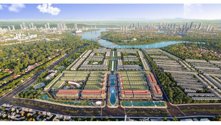 Siêu phẩm đất nền kiểu mẫu tại Long Hậu - The 826 EC