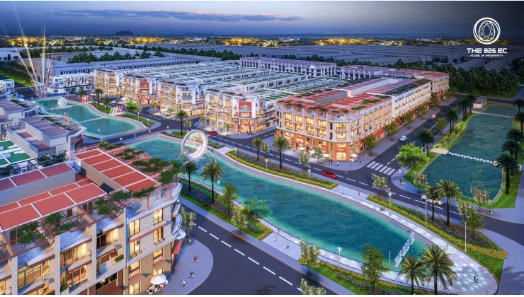 Siêu phẩm đất nền kiểu mẫu tại Long Hậu - The 826 EC
