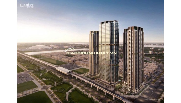 Chung cư cao cấp Lumiere Cổ loa. 20% ký HĐMB, Quý 3/2027 đóng thêm 10% được nhận nhà. Miễn lãi thêm 4-8 tháng.Thanh toán sớm CK 17%