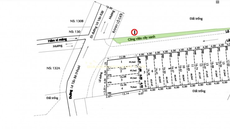 CHỈ 4 CĂN DUY NHẤT - MẶT TIỀN ĐƯỜNG LÊ TẤN BÊ - QUẬN BÌNH TÂN