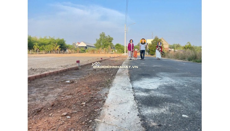 Đất nền thổ cư xã Dầu Tiếng, Bình Dương chỉ 250 triệu, 200m2, sổ sẵn từng nền