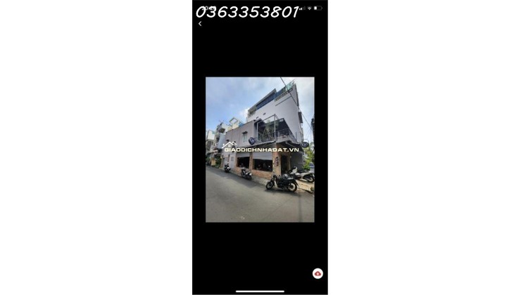 BÁN NHÀ GÓC 2 MẶT TIỀN HẺM NHỰA PHƯỜNG 15 - QUẬN 11, 60m2, 9 tỷ