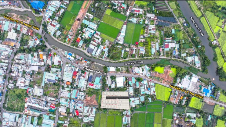 BÁN ĐẤT GIÁ TỐT - VỊ TRÍ VÀNG - THẠNH XUÂN 25, Q.12