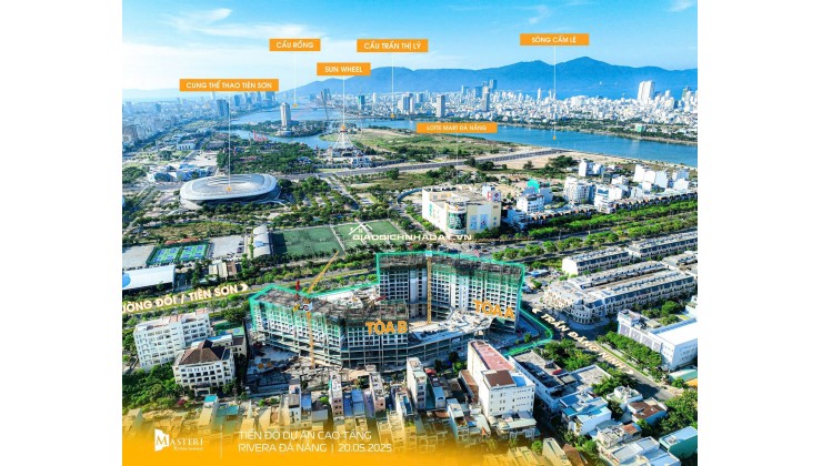 Căn hộ hạng sang trung tâm hải châu, đà nẵng,chỉ cần thanh toán trước 1 tỷ(20%)