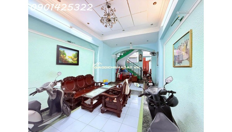 BÁN NHÀ 4 TẦNG, 72M2, NGÕ CHU VĂN AN, P.26, BÌNH THẠNH, 12.5 TỶ, SỔ HỒNG