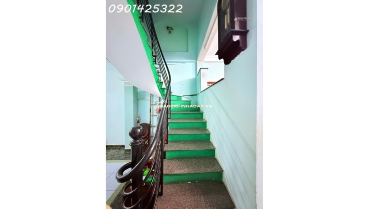 BÁN NHÀ 4 TẦNG, 72M2, NGÕ CHU VĂN AN, P.26, BÌNH THẠNH, 12.5 TỶ, SỔ HỒNG