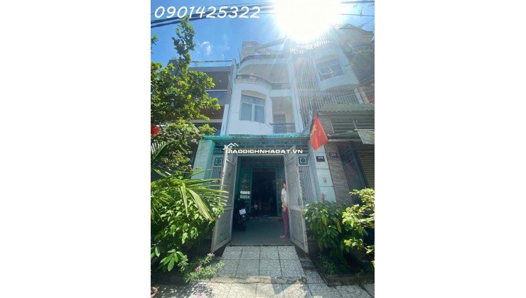 BÁN NHÀ 4 TẦNG, 72M2, NGÕ CHU VĂN AN, P.26, BÌNH THẠNH, 12.5 TỶ, SỔ HỒNG