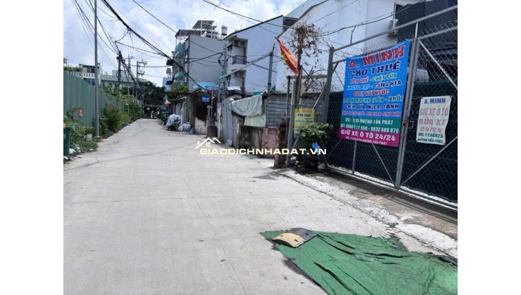 BÁN ĐẤT HẺM 1135 HUỲNH TẤN PHÁT, PHÚ THUẬN QUẬN 7- 83.9 M2 -NHỈNH 5 TỶ