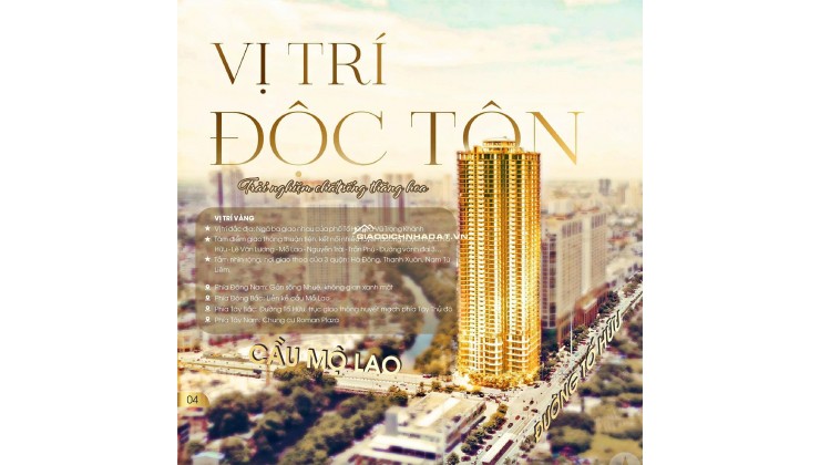 Mở bán căn hộ cao cấp tại chung cư QMS TOP TOWER - TÓ HỮU