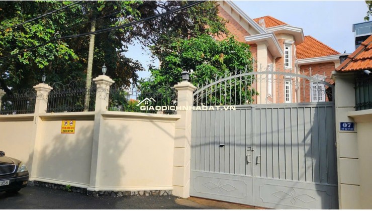 Bán BiệtThự Mặt Tiền Đường Số 6 – Gần Trần Ngọc Diện, Thảo Điền, Quận 2 – 725.3m², 3 Tầng, Sân Vườn & Hồ Bơi – Giá 120 Tỷ TL