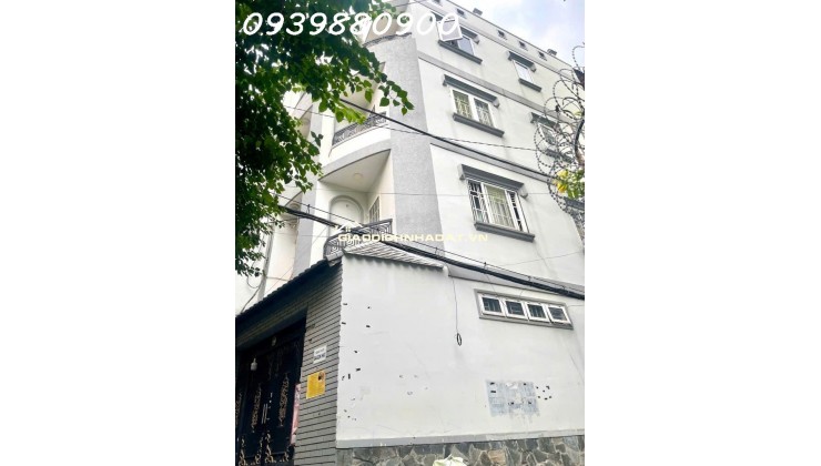 Phú Nhuận - Oto ngủ nhà, 4 tầng 3 mặt hẻm - 10,9Tỷ TL.