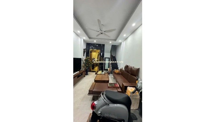 Kim Ngưu DT 40m x 6 tầng, MT 5.7m, full nội thất, thang máy. Ô tô, kinh doanh