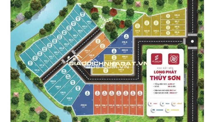 Đất Nền Long Phát – Thúy Sơn,Gần Khu Công Nghiệp Sang Tên Ngay, Giá Cực Tốt Chỉ Từ 1tr/M2