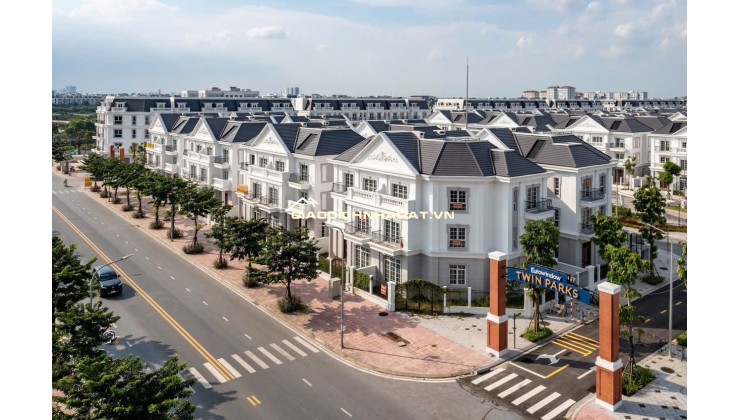 Bán suất ngoại giao liền kề Eurowindow Twin Parks Gia Lâm view công viên