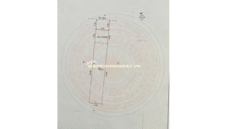 Nhà hẻm nhựa 10m – 1/ đường Tô Hiệu, Hiệp Tân, Tân Phú – 4.3x25m – sổ riêng – chỉ 9.3 tỷ!