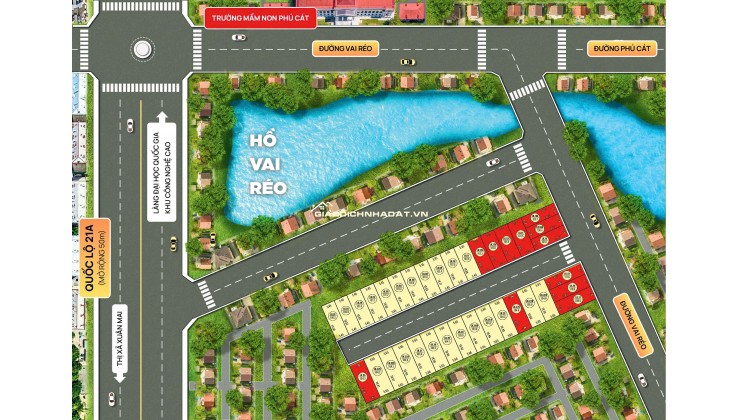 Đất độc quyền- vị trí tiềm năng tăng giá nhất Hòa Lạc