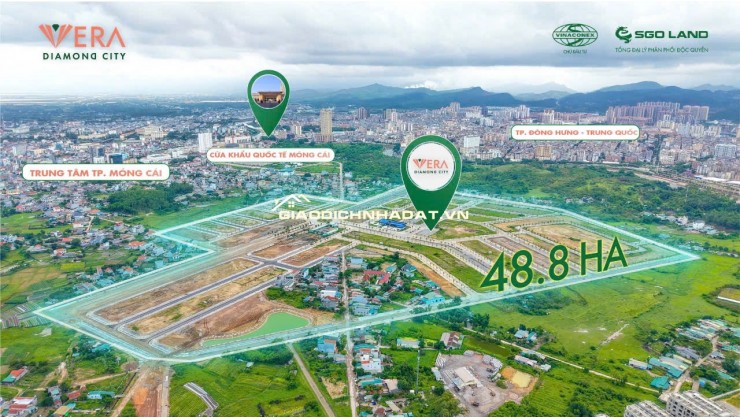 ĐẤT NỀN MÓNG CÁI - TÂM ĐIỂM ĐÓN SÓNG ĐẦU TƯ MỚI – 80M2 MT6M CHỈ 29TR/M2. LH:0353561379.