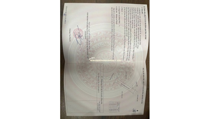 Định cư nước ngoài cần bán gần 150m2 đất ở đô thị gần khu Công Nghiệp giá 370 triệu