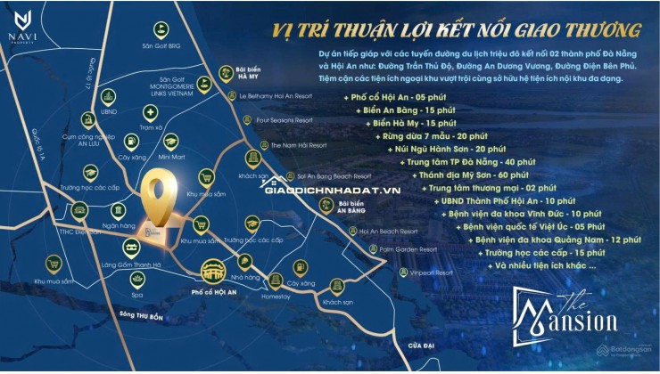 ĐẤT ĐƯỜNG TRẦN THỦ ĐỘ 126M2 NGANG 6M-DÀI 21M ĐƯỜNG 17M VIEW SÔNG HOÀI VÀ SÁT BIỂN AN BÀNG HỘI AN.
