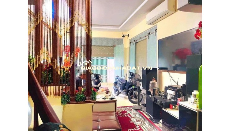 Lô góc 2 mặt tiền phố Tân Mai DT38m x 5 tầng, full nội thất. Ô tô qua nhà, kinh doanh đỉnh.