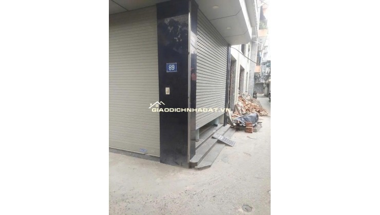 Lô góc 2 mặt tiền phố Tân Mai DT38m x 5 tầng, full nội thất. Ô tô qua nhà, kinh doanh đỉnh.