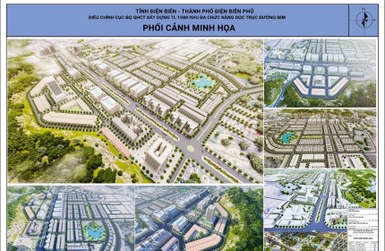 Bán đất nền dự án khu đô thị 17 - 18 Him Lam, Tp Điện Biên Phủ