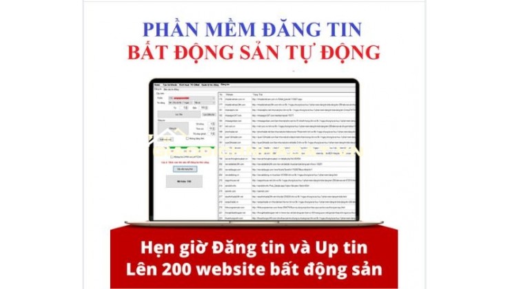 PHẦN MỀM ĐĂNG TIN BĐS VBDSP – TỰ ĐỘNG UP TIN LÊN TOP ALONHADAT