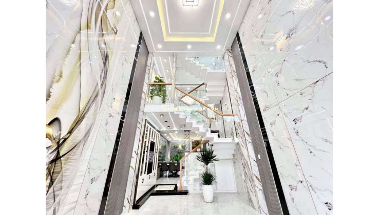 Nhà mới full nt 54m2-5tang Bùi Văn Ngữ Q12, đường 10m ,gần Ngã 3 Đông Quang, 7 tỷ nhỉnh 0932030061