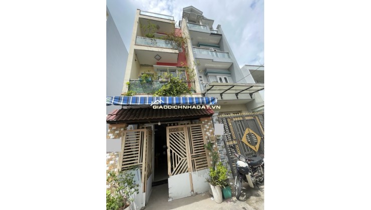 NHÀ 3 TẦNG - GIÁP Q6 - HXH THÔNG- NGAY MẶT TIỀN ĐƯỜNG - 56M2 - HOÀN CÔNG - SỔ A4 - ĐÚNG 7 TỶ