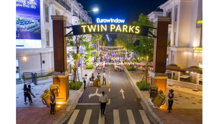 Bán Liền Kề 15 tỷ 75m2 dự án Twin Park Gia Lâm 0931711838