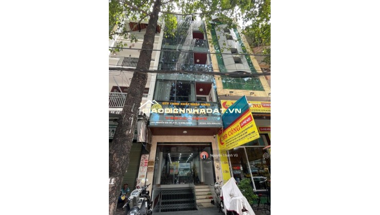 Bán Tòa nhà Hầm 5 tầng - 2 Mặt tiền Nguyễn Gia Trí P25, HĐT 80 triệu/th, DTS ~ 400m2. Chỉ 26.9 tỷ