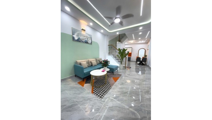 Gò Dầu, Tân Phú, Gần Aeon Mall, 2 Tầng BTCT, Hẻm 4m, 56m2 (4x14) Sát Mặt Tiền, SHR Đẹp Vuông Vức Hoàn Công Đủ, Nhỉnh 5 Tỷ Còn TL