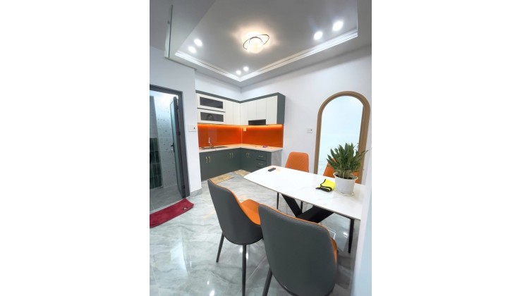 Gò Dầu, Tân Phú, Gần Aeon Mall, 2 Tầng BTCT, Hẻm 4m, 56m2 (4x14) Sát Mặt Tiền, SHR Đẹp Vuông Vức Hoàn Công Đủ, Nhỉnh 5 Tỷ Còn TL