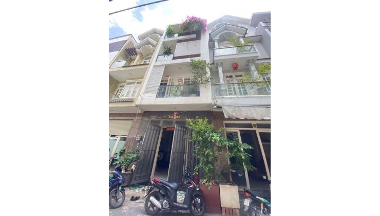 Bán Nhà Tân Kỳ Tân Quý, Bình Tân, Hẻm Ôtô 6m, 53m2 (4,4x12) 4 Tầng BTCT, Cách Mặt Tiền Kinh Doanh Mua Bán Sầm Uất, Nhỉnh 6 Tỷ Còn TL