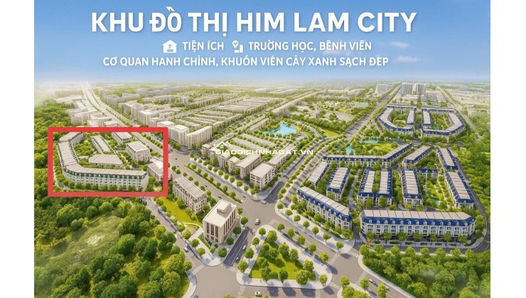 Bán đất nền dự án khu đô thị him lam city