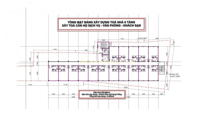 Bán dự án toà nhà MT Thống Nhất, Gò Vấp, 50,5 tỷ. GPXD 8 tầng