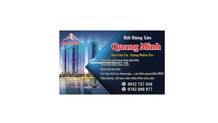 SIÊU PHẨM ÂU CƠ - Q11 – HẺM XE HƠI 7M – GIÁ CHỈ 5.5 TỶ